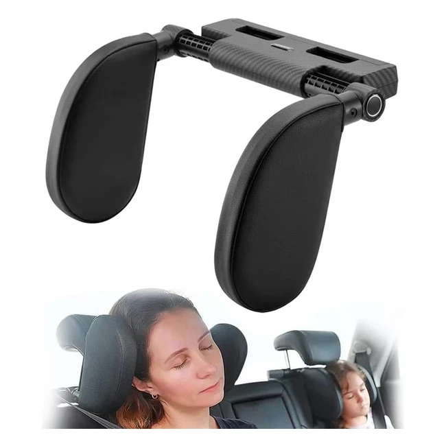 Almohada Reposacabezas Coche Ajustable Hopeas - Modelo 1234 - Ergonómica y Ajustable