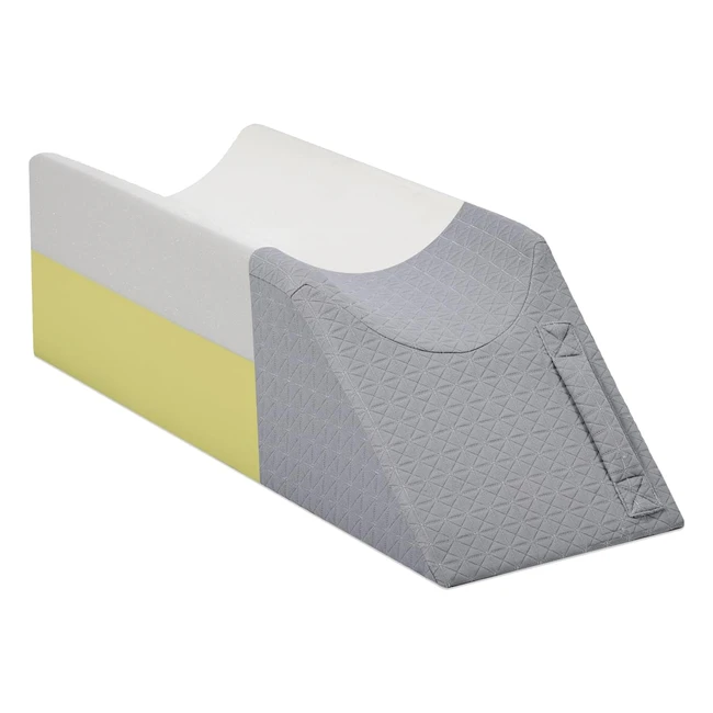 baibu Leg Elevation Pillow Memory Foam Leg Wedge Pillow for Swelling Relief - Ergonomic Design
