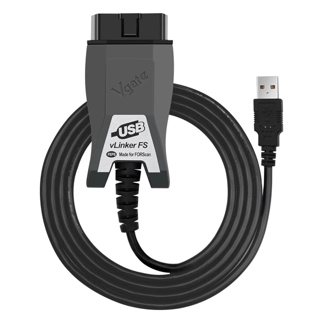 Adattatore USB Vlinker FS OBD2 per Forscan Hsmscan - Switch Automatico - Velocit