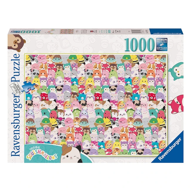 Ravensburger Squishmallow Easter Gifts 1000 Piece Jigsaw Puzzle - Teens Kids Adu