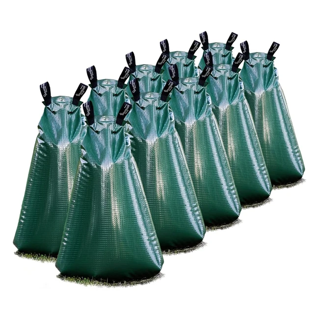 Baumbad 10 Sacchetti per Irrigazione PE 75 Litri UV Verde