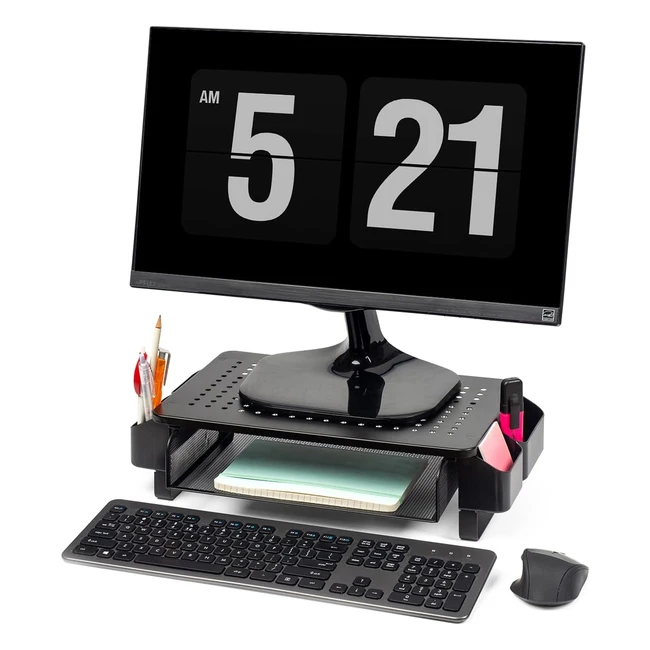 Lifegoods Supporto Monitor da Scrivania - Organizza e Massimizza la Tua Produtti