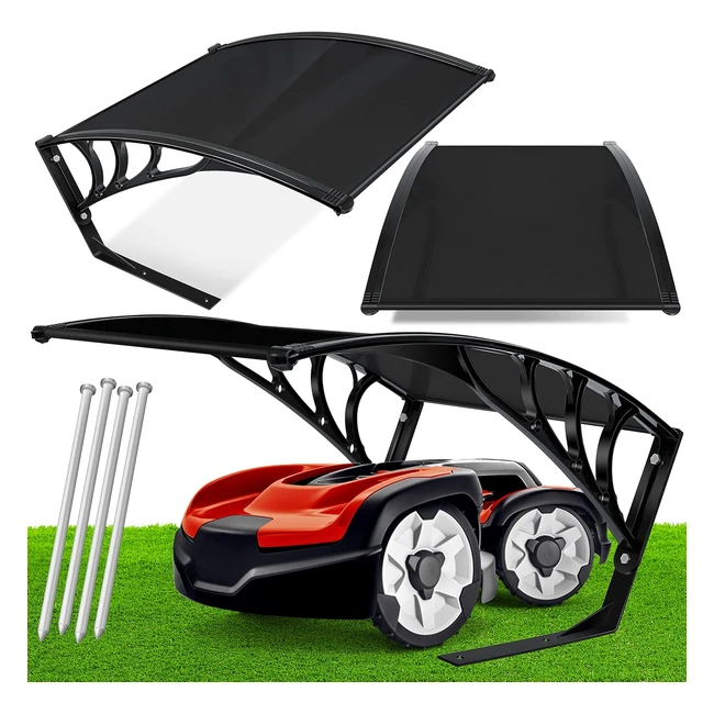 Kesser Roboter Rasenmher Garage Dach Carport Garten berdachung wetterfest in