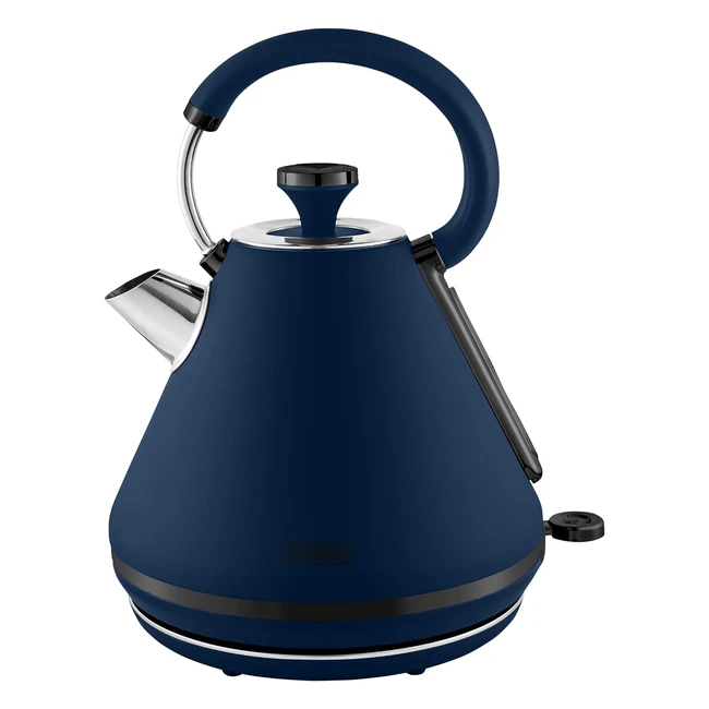 Tower T10079MNB Sera Pyramid Kettle 17L 3KW Midnight Blue - Rapid Boil Technolog