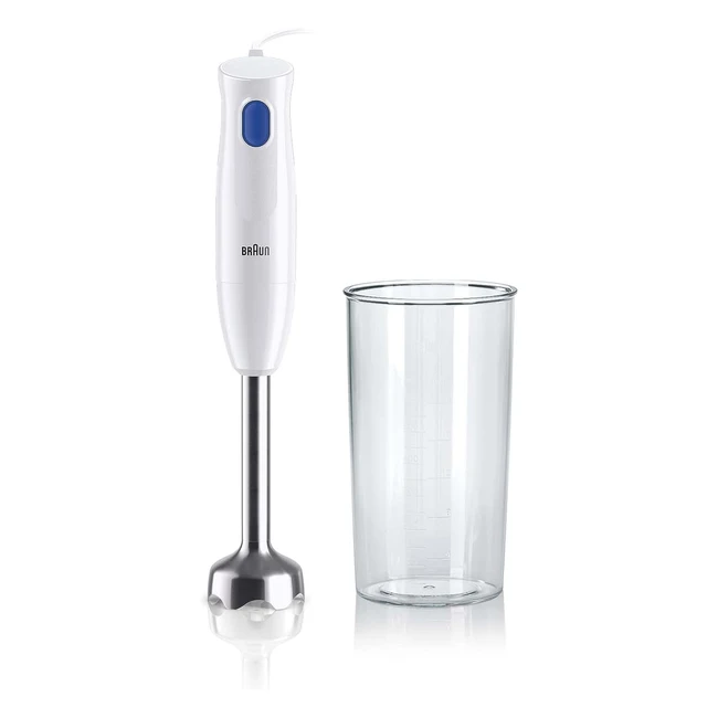 Braun Multiquick 1 MQ10001M Hand Blender - Extra Light Pure Stick - 450 Watt - W