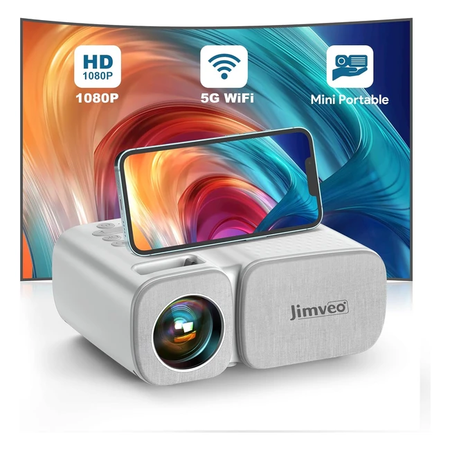 Mini Projecteur Portable Jimveo C11 Full HD 1080p WiFi 9500lm