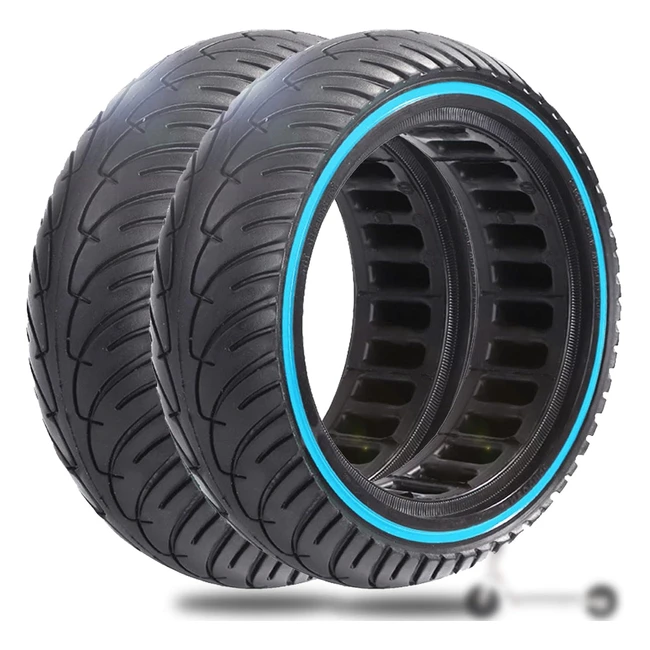 Ruedas Macizas Patinete Electrico Xiaomi M365 Pro - Antipinchazo Neumaticos de Repuesto