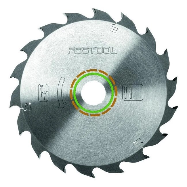 Hoja de Sierra Festool 768129 160x22x20 W18 - Corte Rpido y Preciso