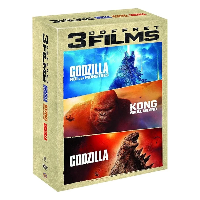 Godzilla Roi des Monstres Kong Skull Island DVD Blu-ray