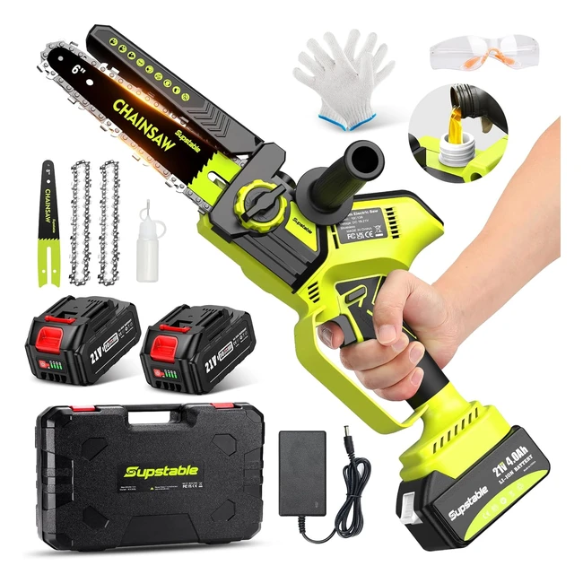 Mini Motosierra Supstable 18V 8000mAh 68 Sin Escobillas