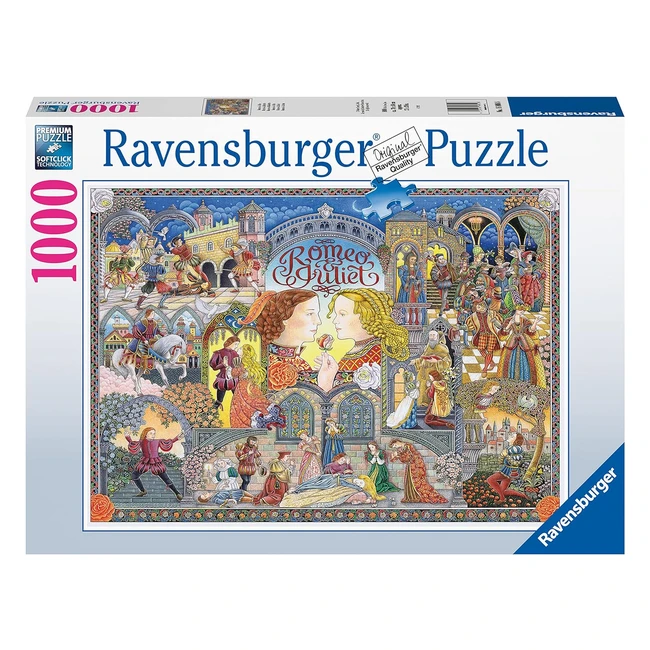 Ravensburger Romeo and Juliet 1000 Piece Jigsaw Puzzle - Premium Quality - Ideal