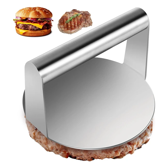 Presse Hamburger en Acier Inoxydable 304 - Mkitnvy - Réf.1234 - Cuisson Uniforme