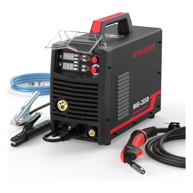 Yeswelder 205D MIG Welder 230V Gas/Gasless 3-in-1 Welder