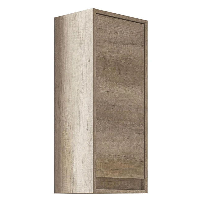 Mueble Lavabo Dakota Nordik - Columna Baño 1 Puerta - 30x74x255 cm