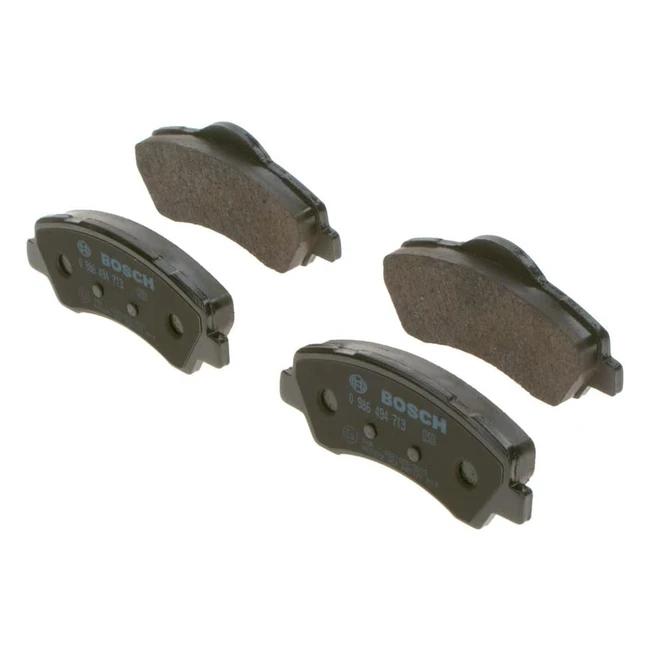 Plaquettes de frein Bosch BP1708 - Essieu avant - Certification ECE R90 - Jeu de 4