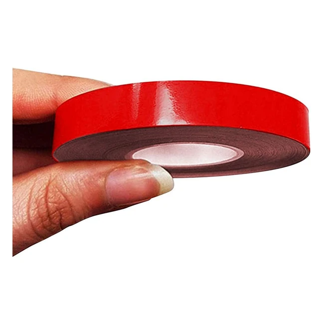 Franjas Adhesivas Coche 4R Quattroerreit 10495 Rojo 10mm x 10m