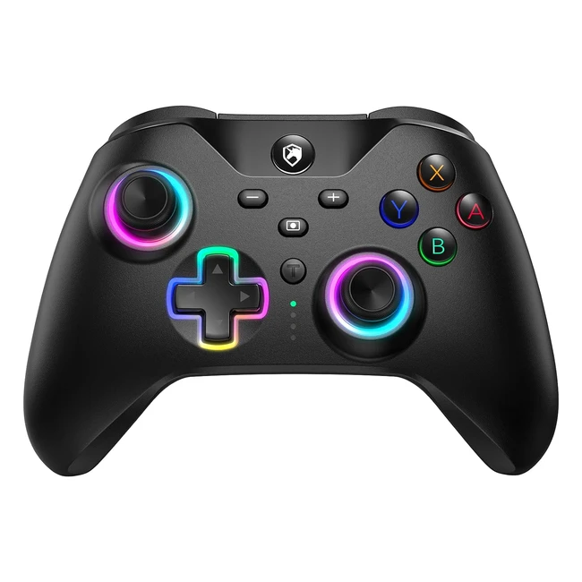 Echtpower 2024 Upgrade Manette Switch LED Pro Controller