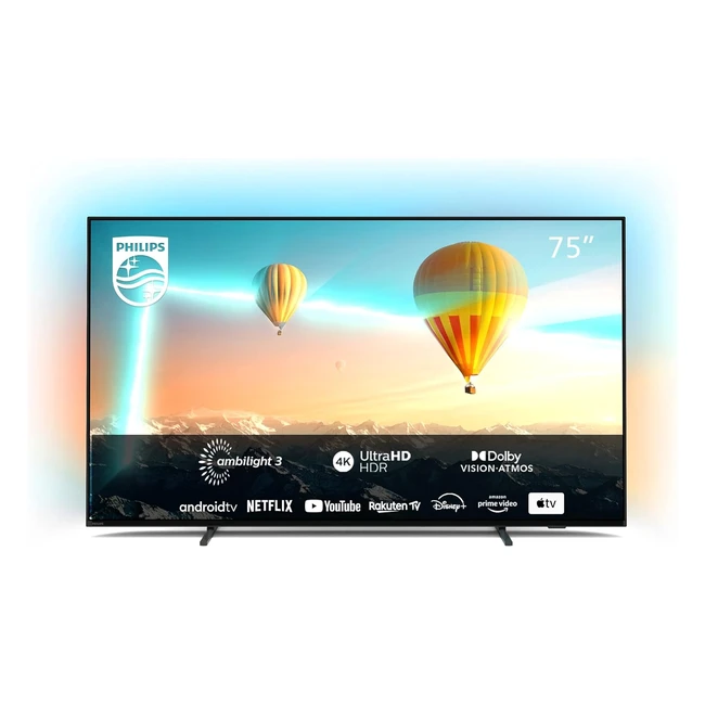 Philips 75PUS800712 75 Zoll Smart TV 4K UHD LED Android TV