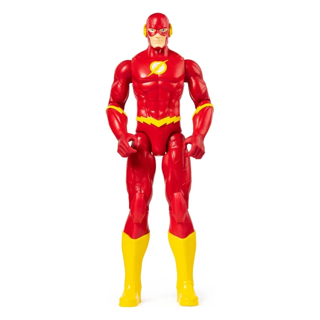 DC Comics 12inch The Flash Action Figure Grey | Articulated | Comic Styling