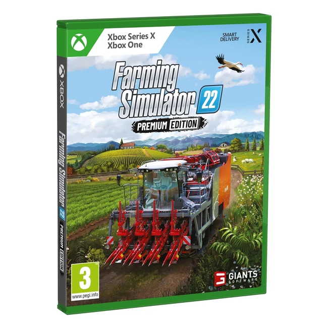 Farming Simulator 22 Premium Edition Xbox - All-New Crops, Maps, and Machines!