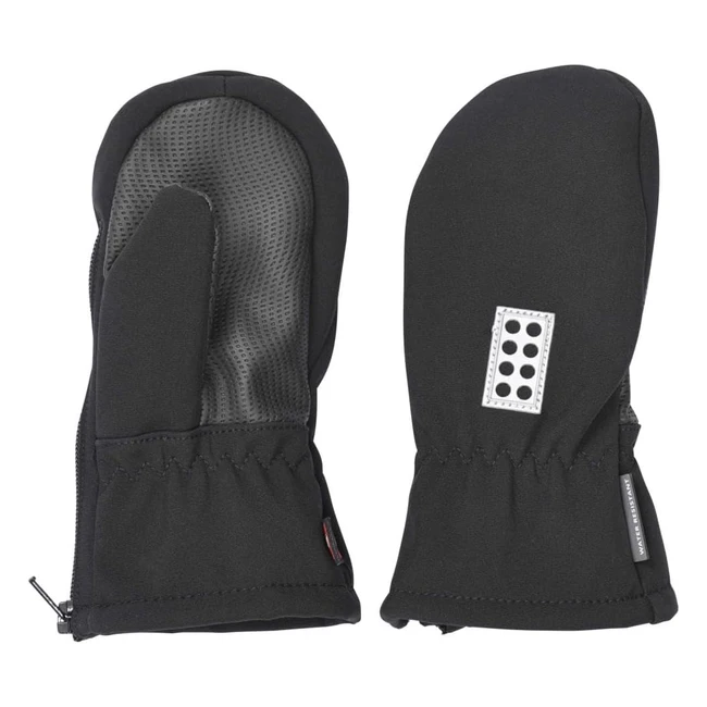 Mitaines LEGO Wear Lwariposoftshell 995 Noir 8692 Mixte Bébé - Livraison Gratuite