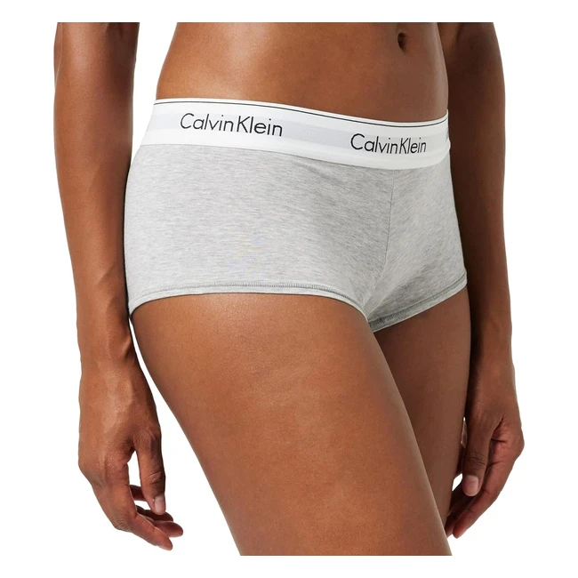 Pantaloncini Hipster Calvin Klein Donna Grigio Elasticizzati - Ref. 12345