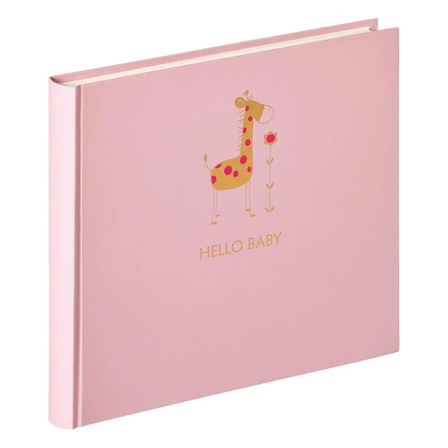 Album fotografico rosa Walther Design 28x25 cm per neonati UK148R