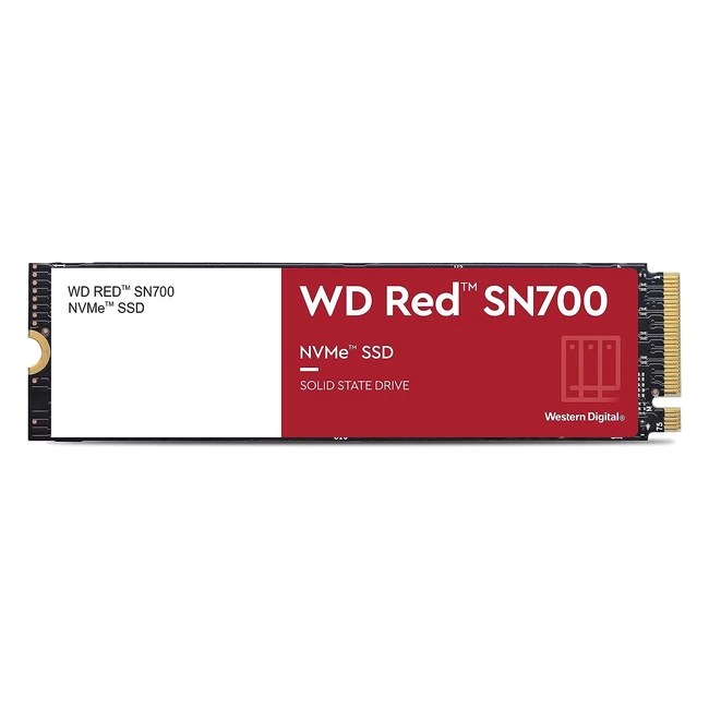 WD Red SN700 2TB NVMe SSD pour NAS avec performance IO exceptionnelle