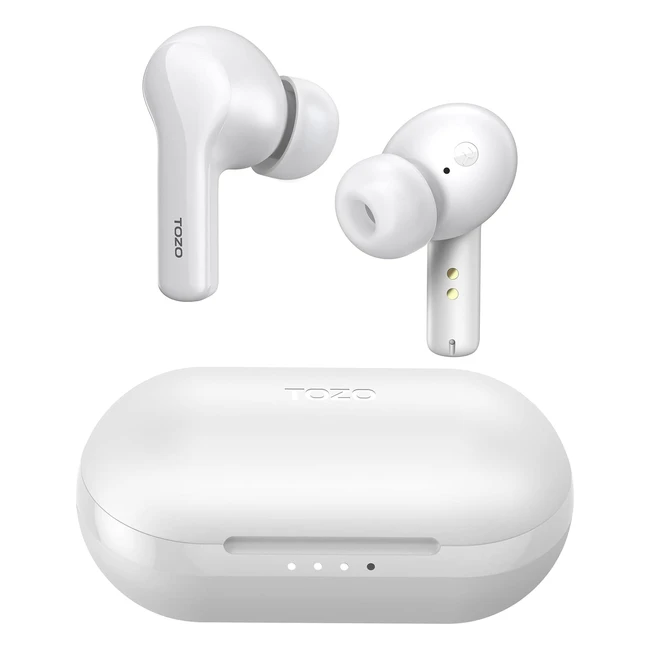 TOZO A2 Mini Wireless Earbuds Bluetooth 53 Lightweight Headphones Built-in Mic IPX5 Waterproof Premium Sound