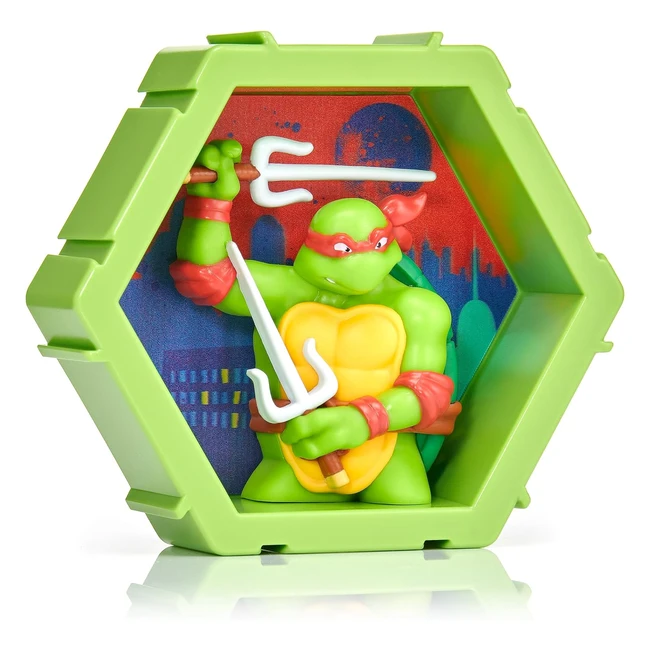 Pods 4D Ninja Turtles Raphael - Einzigartige Sammlerfigur mit 4D-Effekt - Serie 