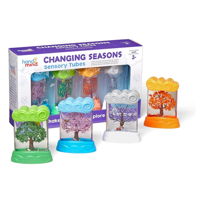 Juguetes Calmantes para Niños - Learning Resources 95385 - Tubos Sensoriales de Estaciones