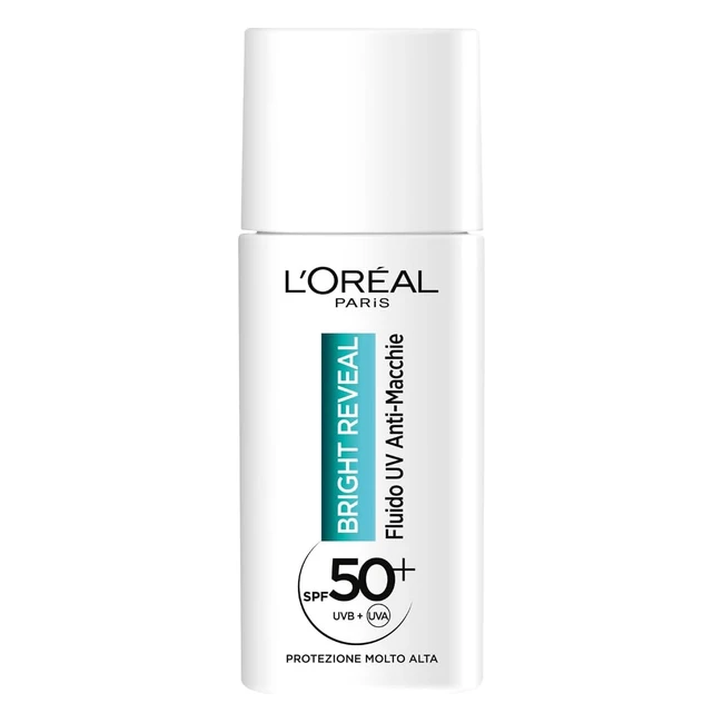 Fluido UV Anti-Macchie SPF 50 LOreal Paris - Bright Reveal 50ml