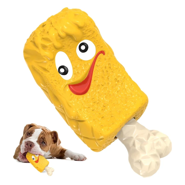 Juguete para Perros Indestructible Ruxan - Sabor a Leche - Tamao Pequeo y Mediano