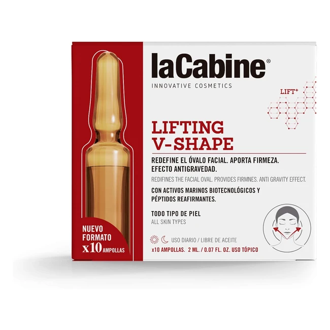 Ampolle Lifting VShape 10 x 2 ml - Effetto Lifting Istantaneo e Duraturo