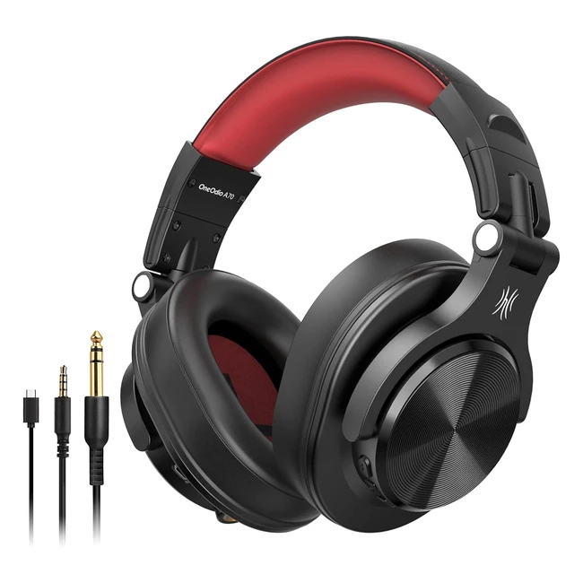 Casque Bluetooth Sans Fil Oneodio BT52 - Réduction de Bruit CVC 80 - 72h Autonomie - Confortable - Partage de Musique