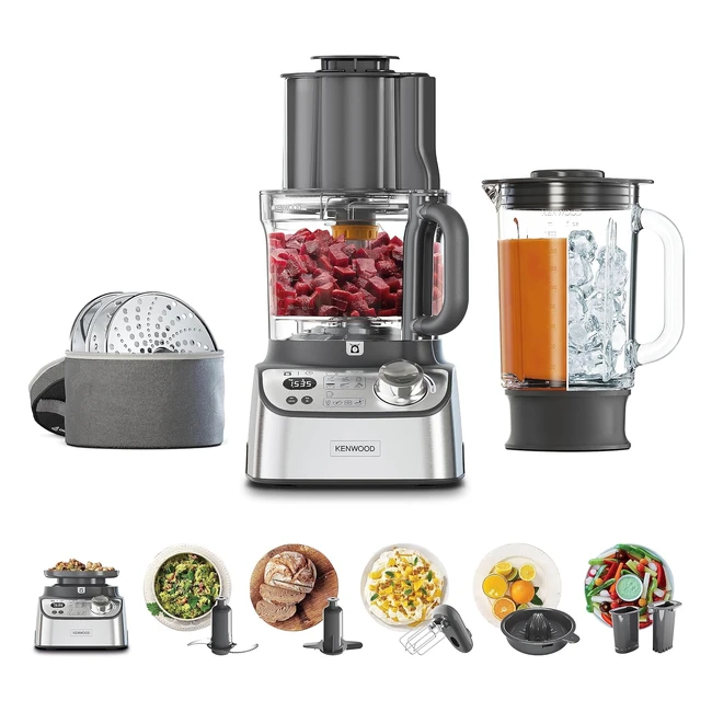 Kenwood Multipro XL FDM72990SS Robot da Cucina con Bilancia e Timer Integrati 1000W