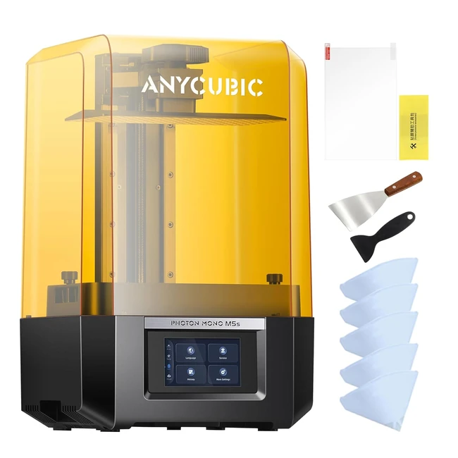 Anycubic Photon Mono M5S - Stampante 3D Resina LCD 12K Autolivellamento Intellig