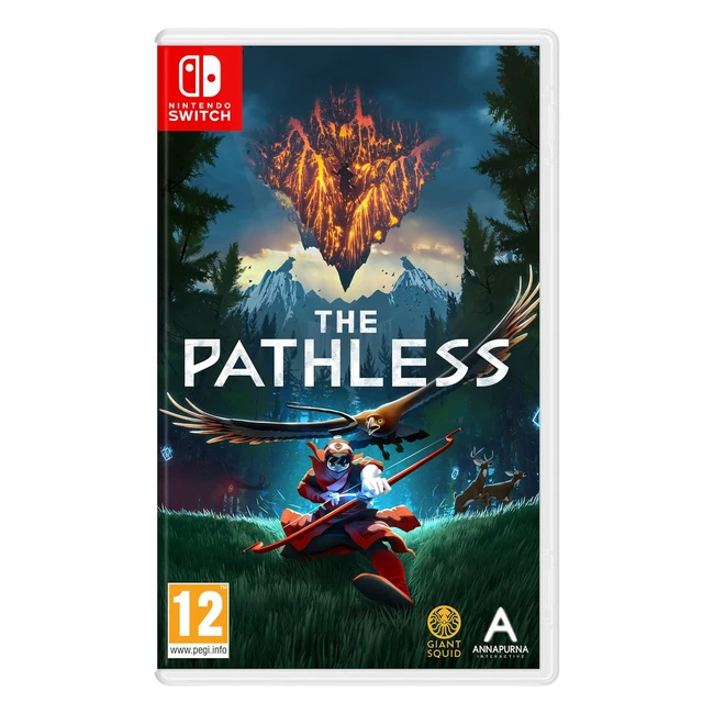 The Pathless Nintendo Switch Game | Premium Art Cards | Open World Exploration