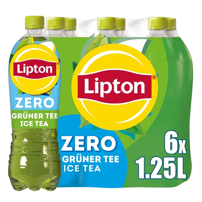 Lipton Ice Tea Zero Green Tea - Erfrischendes Sommergetrnk 6 x 125 l
