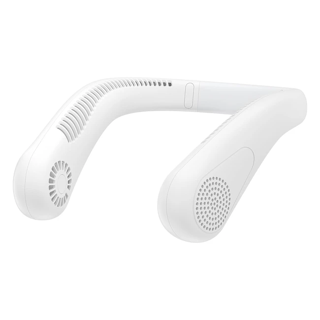 Neckband Fan 4000mAh Bladeless Personal Fan - Comfortable & Portable