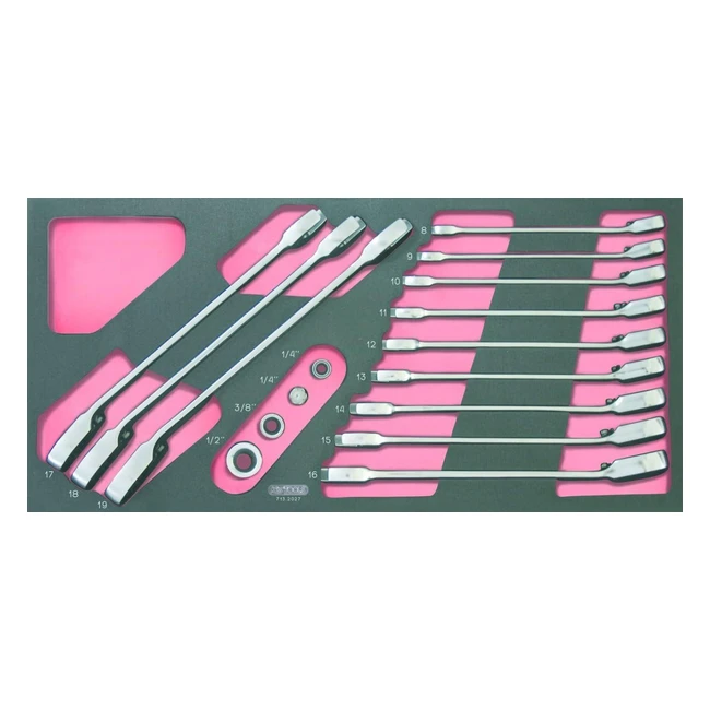 Module de cls mixtes  cliquet rversible GearPlus 16 pices