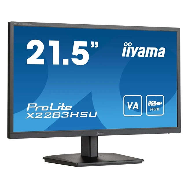 iiyama Ecran 22 pouces Full HD X2283HSUB1 - DVI HDMI 5ms