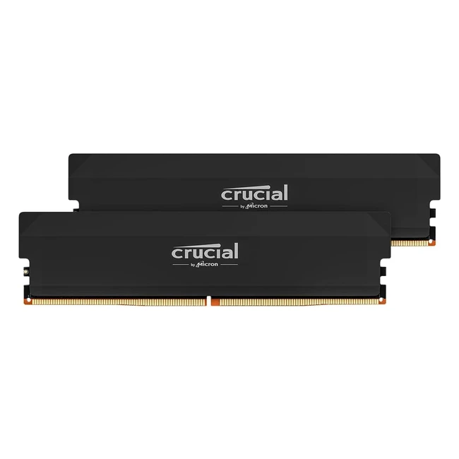 Crucial Pro DDR5 RAM 32GB Kit 2x16GB 6000MHz CL36 Overclocking Edition