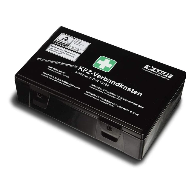 Kit de Primeros Auxilios Rígido 4R Quattroerreit 16057 DIN 13164 - Homologado