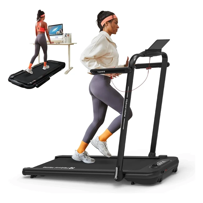 Mobvoi Home Treadmill SE 3-in-1 Foldable Treadmill - Compact Portable Folding Under Desk Running Machine