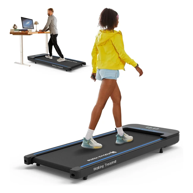 Mobvoi Home Walking Treadmill Compact 2in1 Desk Treadmill 225HP Remote Control LED Display