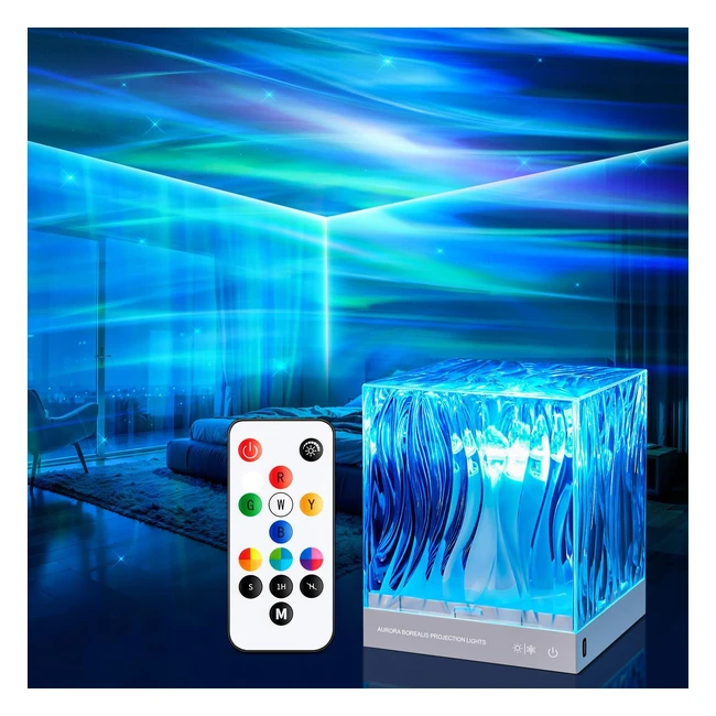 Pikoy Northern Lights Aurora Projector - 18 Colors Galaxy Sensory Lights