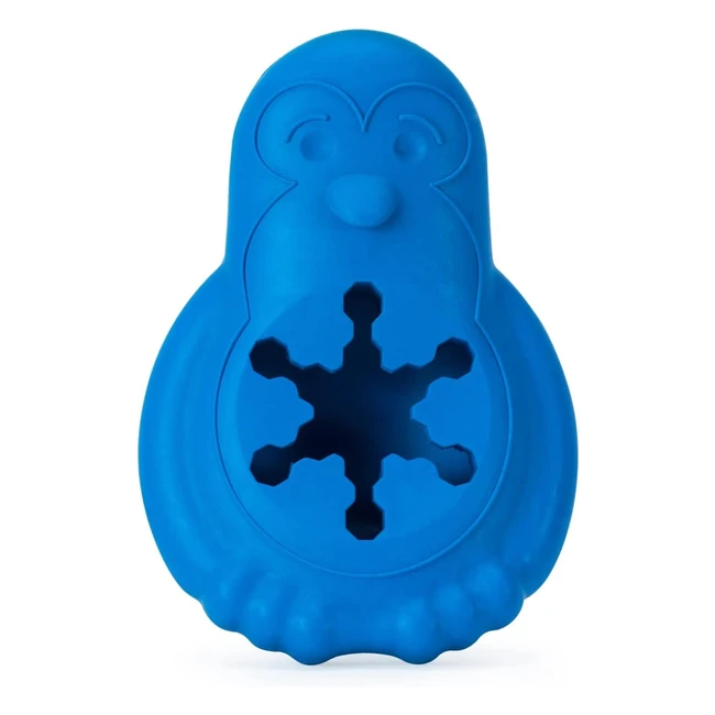 PetSafe Freezer Penguin Snack Toy für Hunde Aktivität und Gewichtskontrolle blau