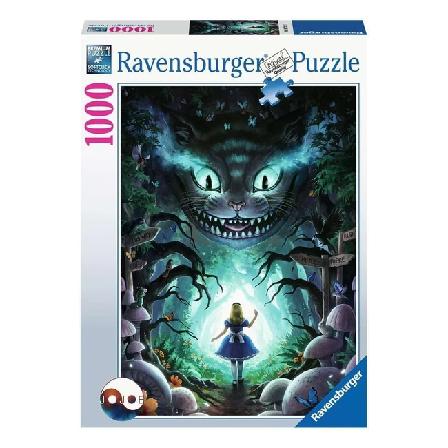 Ravensburger Puzzle Avventure con Alice 1000 Pezzi - Idea Regalo - Paesaggi Fant