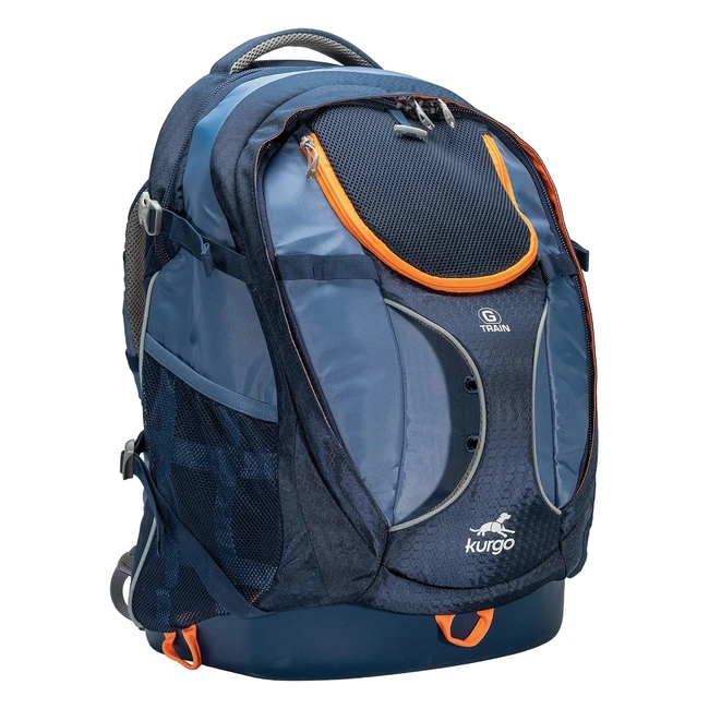 Kurgo Gtrain Hunderrucksack mit integriertem Haustierfach wasserdichter Boden f